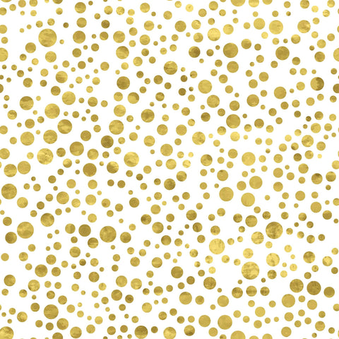 Yellow Bubbles Teens Peel and Stick Removable Wallpaper