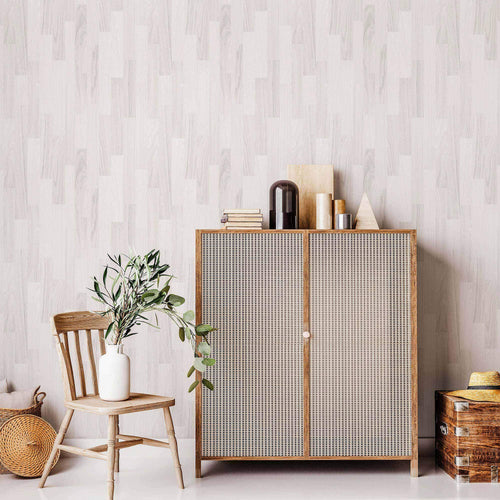 Grey Wood Peel and Stick Removable Wallpaper