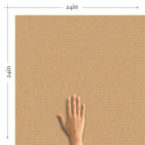 Brown and Beige Grasscloth Texture Peel and Stick Removable Wallpaper