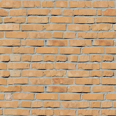 Orange Brick Texture Removable Wallpaper 8503| Walls By Me