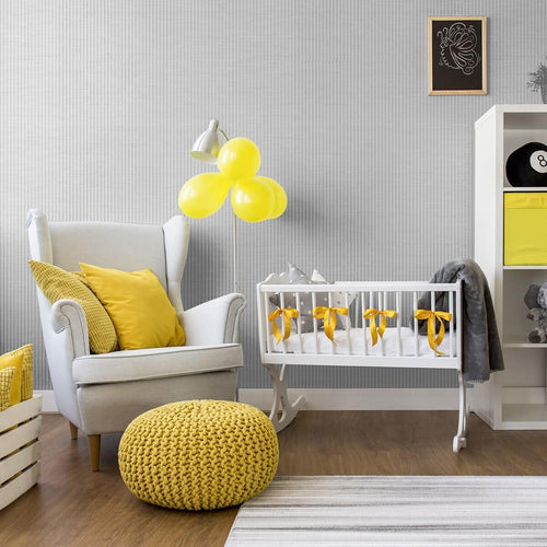 White and Grey Texture Peel and Stick Removable Wallpaper