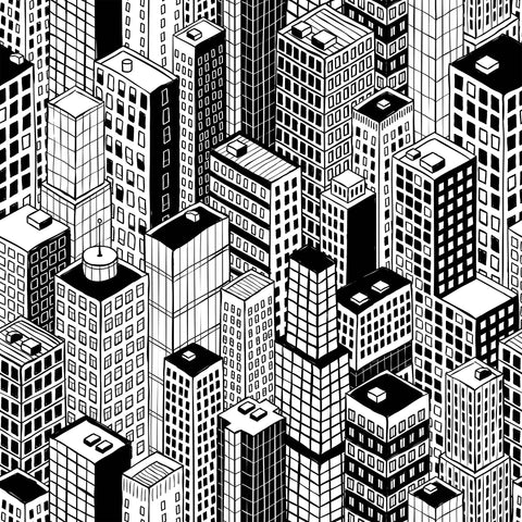 Wallpaper Sample for Bedroom Black and White , Gray and Similar Tones 001