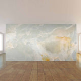 Grey and Yellow Marble Mural Peel and Stick Removable Wall Mural 1197