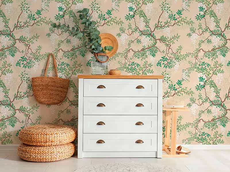 Wallpaper vs painting: get to know the pros and cons