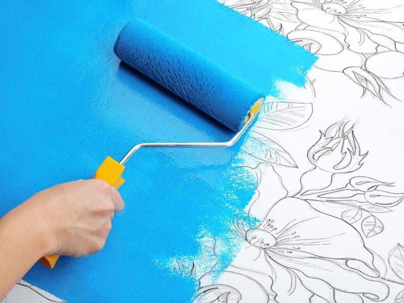 Can you paint over wallpaper? Questions and answers