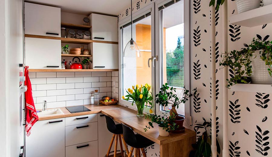 32 Kitchen wallpaper ideas - modern kitchen wallpaper inspiration