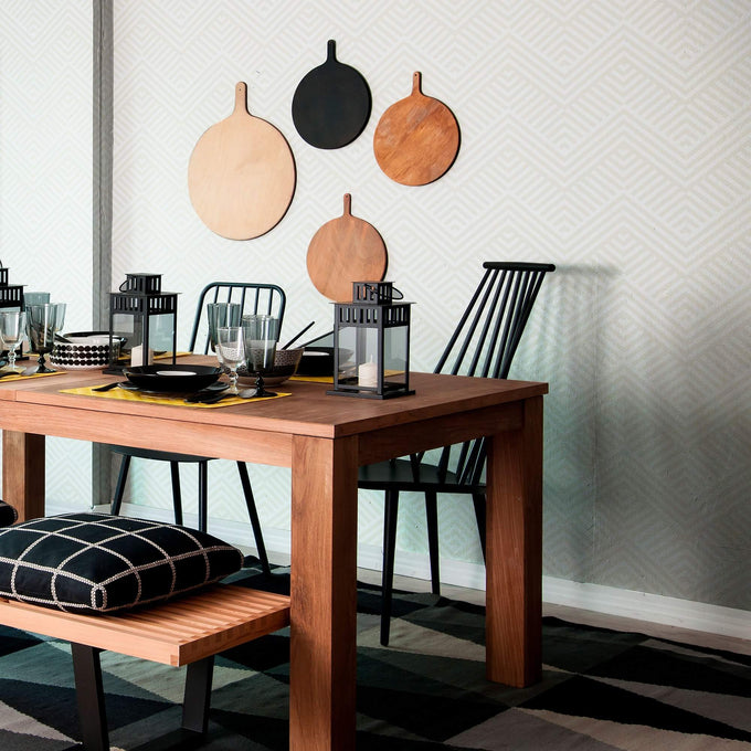 Beige Chevron Peel and Stick Removable Wallpaper 8731