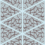 Blue and Charcoal Pattern Geometric Peel and Stick Removable Wallpaper 2566