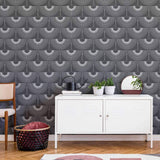 Black and White Birds Peel and Stick Removable Wallpaper 0940
