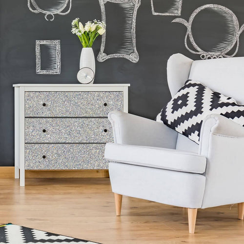 Blue and Yellow Pebbles Imitation Peel and Stick Removable Wallpaper 1071