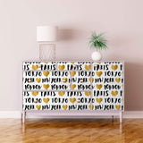 Black Travel Themed Peel and Stick Removable Wallpaper 4514