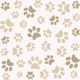 Beige and Tan Animal Children Peel and Stick Removable Wallpaper 7471