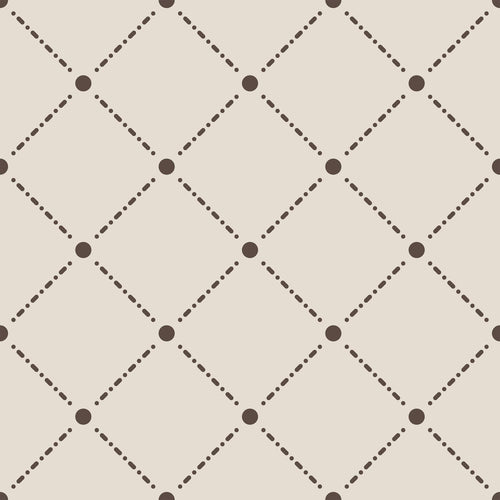 Beige Geometric Basic Peel and Stick Removable Wallpaper 4093