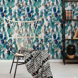 Green Cactus Peel and Stick Removable Wallpaper 4969