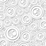 Grey Circle Peel and Stick Removable Wallpaper 9404