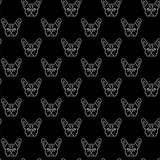 Black and White Dog Peel and Stick Removable Wallpaper 5196