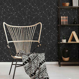 Grey Mesh Peel and Stick Removable Wallpaper 7225