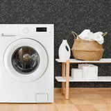 Black and White Motif Peel and Stick Removable Wallpaper 7685