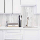 Grey Wood Peel and Stick Removable Wallpaper 5928