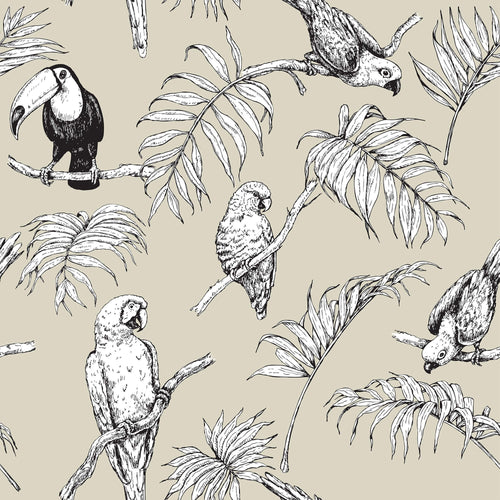 White Bird Animal Peel and Stick Removable Wallpaper 4868