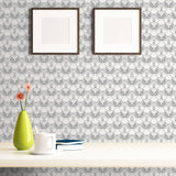 White Owl Animal Peel and Stick Removable Wallpaper 6007