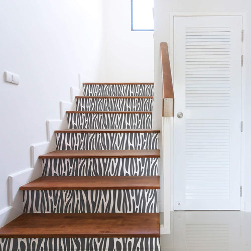 Grey Animal Print Peel and Stick Removable Wallpaper 2304