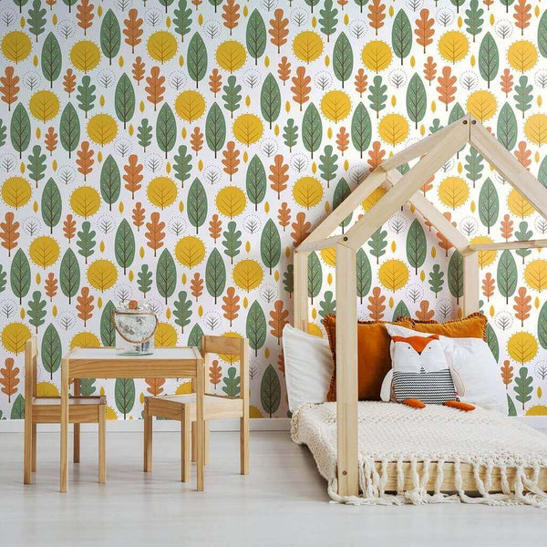 Pattern Wallpaper In Nursery Affects