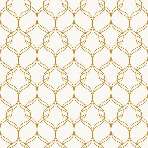 Golden Look Geometric Basic Peel and Stick Removable Wallpaper 8852