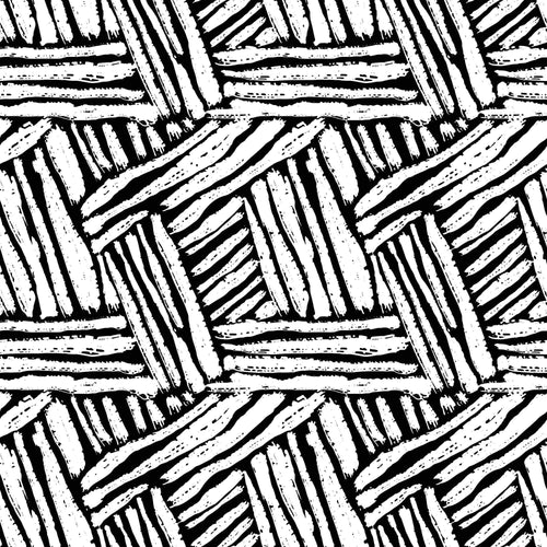 Black and White Textured Basic Peel and Stick Removable Wallpaper 6147