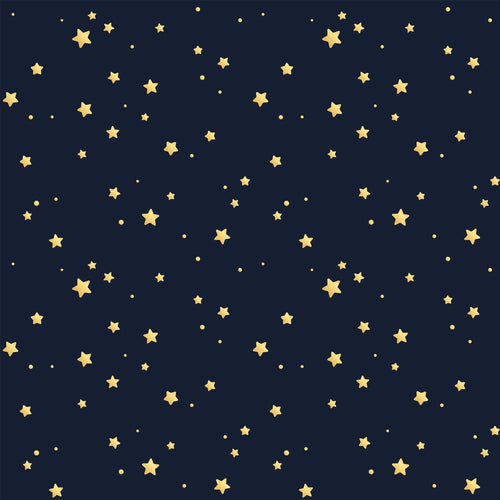 Yellow Star Children Peel and Stick Removable Wallpaper 2224