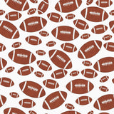 White and Brown Sports Children Peel and Stick Removable Wallpaper 4982