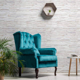 Beige Faux Stone Peel and Stick Removable Wallpaper 7227