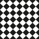 Black and White Checkered Peel and Stick Removable Wallpaper 2326