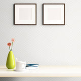 Beige Chevron Peel and Stick Removable Wallpaper 8731