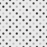 Black and Grey Geometric Baby Peel and Stick Removable Wallpaper 5239