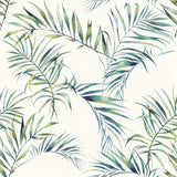 Green Botanical Floral Peel and Stick Removable Wallpaper 0670