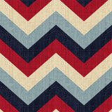 Red and Blue Chevron Geometric Peel and Stick Removable Wallpaper 7037