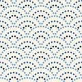 Navy Circles Geometric Peel and Stick Removable Wallpaper 291c