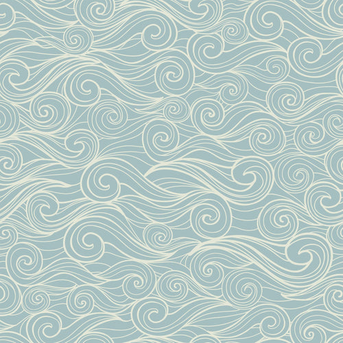 Blue Nautical Peel and Stick Removable Wallpaper 4019