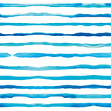 White Watercolor Peel and Stick Removable Wallpaper 0954