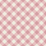 Pink Plaid Peel and Stick Removable Wallpaper 2741