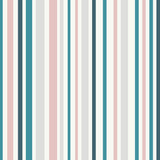 Teal and White Striped Peel and Stick Removable Wallpaper 0297