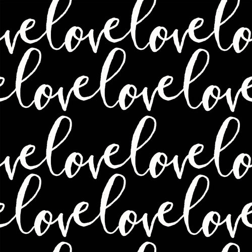 White and Black Handwriting Teens Peel and Stick Removable Wallpaper 4614