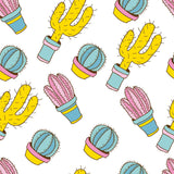 Yellow and Pink Tropical Teens Peel and Stick Removable Wallpaper 3052