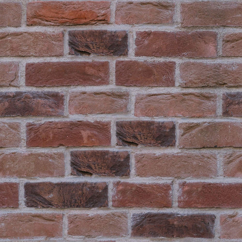 Red Brick Peel and Stick Removable Wallpaper 0656