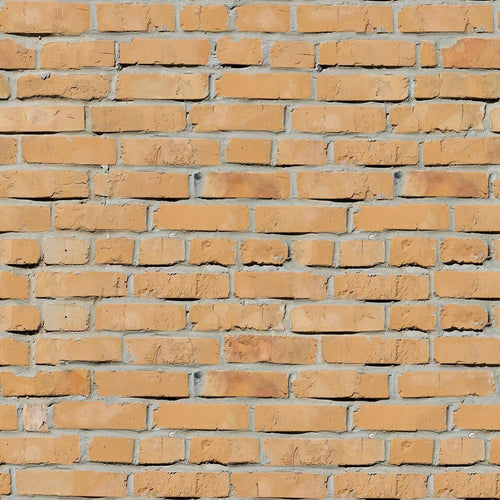 Orange Brick Texture Peel and Stick Removable Wallpaper 8503