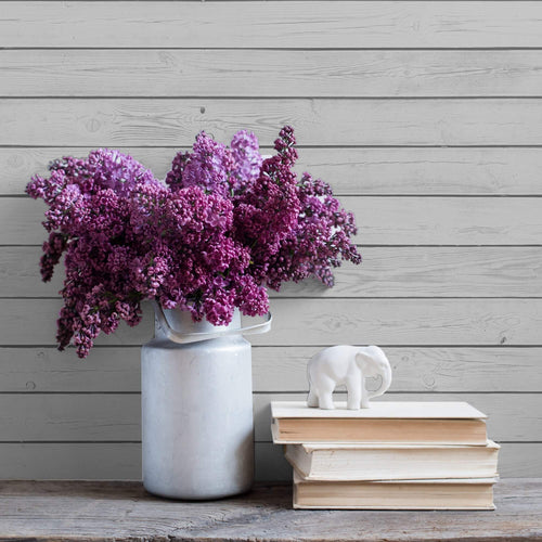 Grey Shiplap Textured Peel and Stick Removable Wallpaper 365b