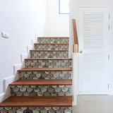 Bronze and Black Abstract Texture Peel and Stick Removable Wallpaper 0625