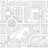 Black City Themed Peel and Stick Removable Wallpaper 4140