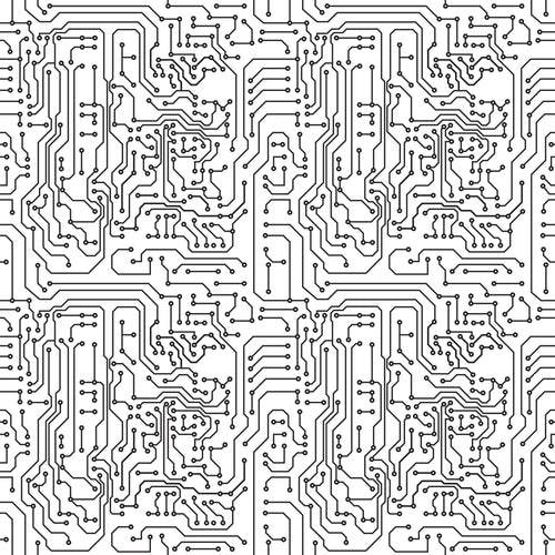 White Pattern Themed Peel and Stick Removable Wallpaper 9607